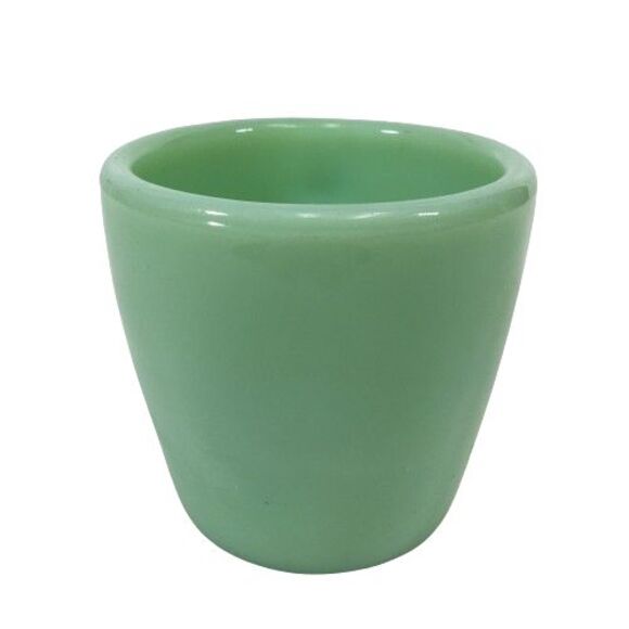 Vtg Jadeite Green Fire King Thick C Restaurant Ware Coffee Mug Anchor Hocking - Picture 4 of 9